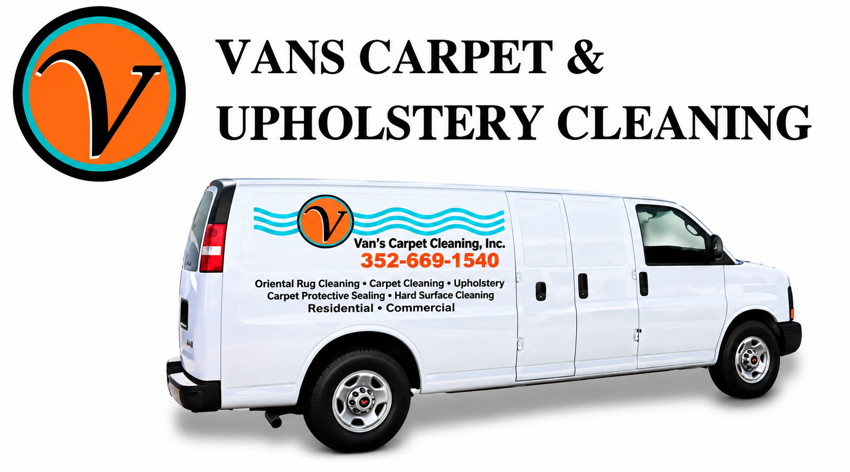 Vans Carpet Cleaning Van Graphic